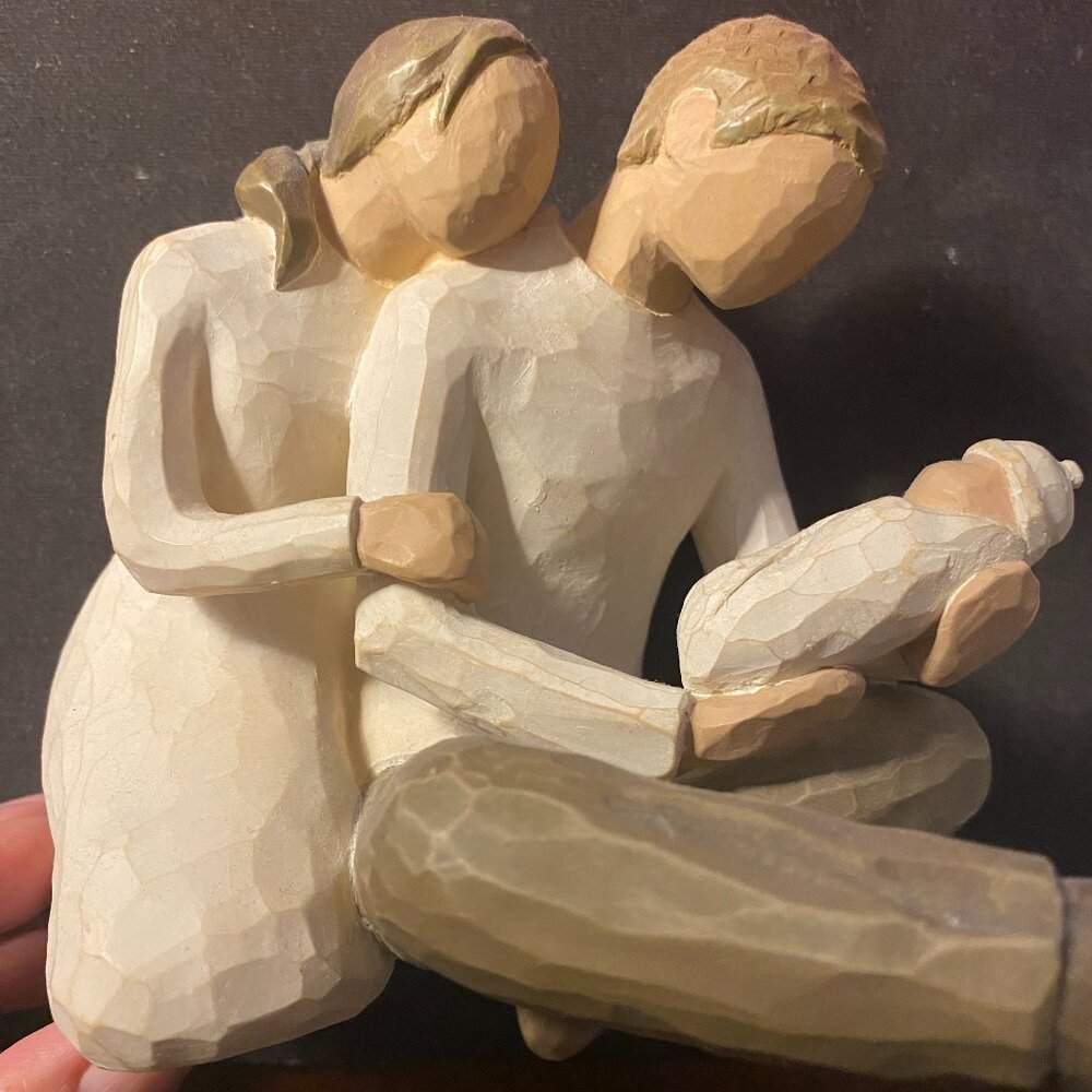 Willow Tree Couple With Baby